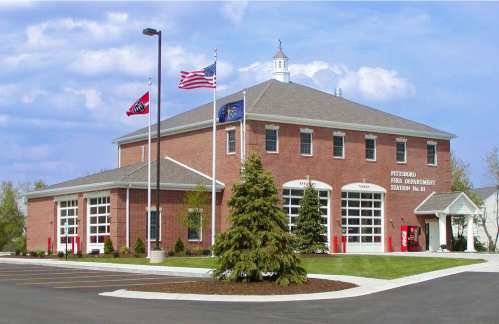 Pittsboro Fire Station, Pittsboro, IN